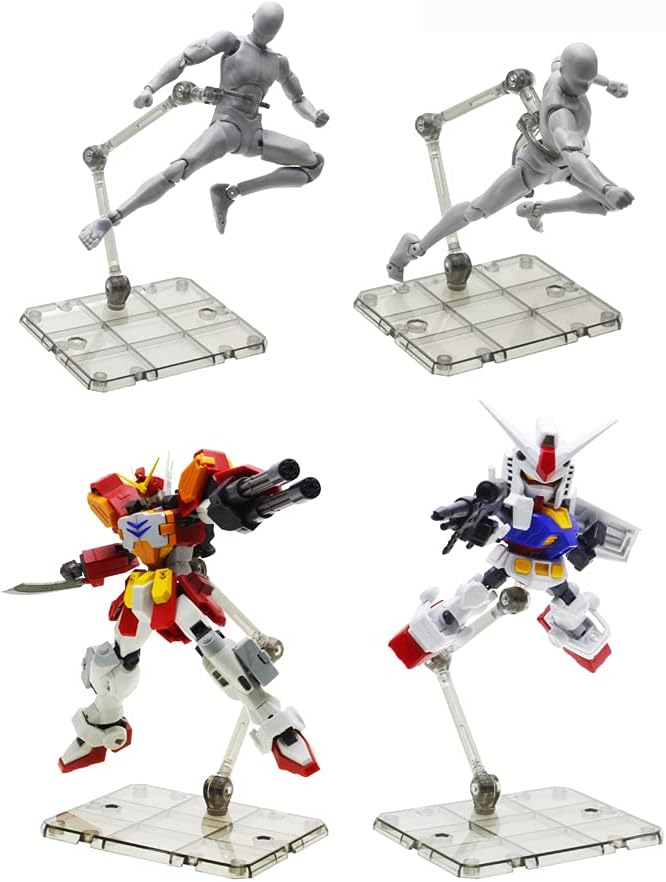 Shiwaki Bracket Stand for Stage Act Robot Model Soul, 9.5x7.5cm, Plastic, Red - Image 3