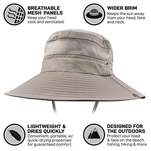 image for GearTOP Fishing Hat and Safari Cap with Sun Protection | Premium Hats 