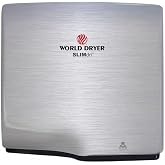 Hand Dryer,SS Cover,Silver,Automatic | Brushed Stainless Steel Cover; Universal 110-240V; 950W; SLIMdri Series; infrared automatic; universal voltage; slim profile