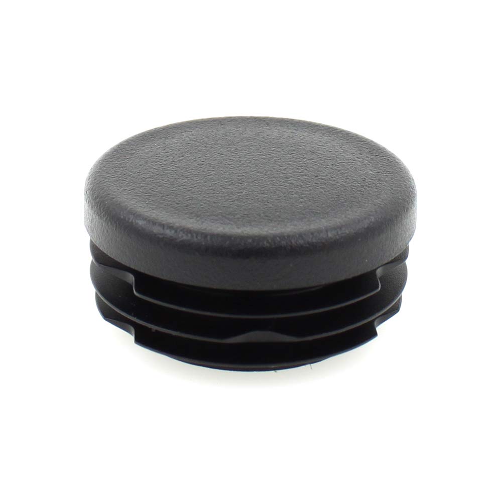 16 Pieces - Variety of Sizes - Round Tube Ribbed Inserts End Caps Stoppers Plugs for Table Chair Furniture Legs by Lifeswonderful (16mm)