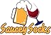 Saucey Socks If You Can Read This Please Bring Me Beer, Wine, Socks Men Women, Luxury Cotton, Great Gift (Medium, Wine - Purple)