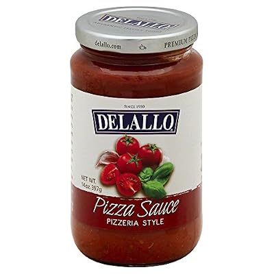 DeLallo Pizza Sauce, Italian Style 14.0 OZ(Pack of 2)