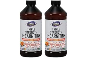 Now Foods: L-Carnitine Liquid 3000mg, 16 oz (2 pack)
