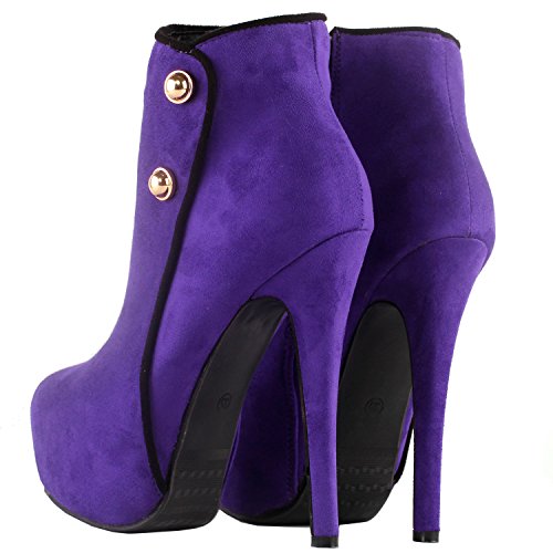 SHOW-STORY-Hot-Two-Tone-Button-Platform-Stiletto-Heel-Party-Ankle-BootieLF80829