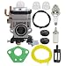 Powtol Mckin 300486 Carburetor fits Earthquake 43CC 51.7CC E43 E43CE E43WC Auger MC43 MC43E MC43CE MC43ECE MC43RCE Tiller MD43 WE43 WE43E WE43CE Edger