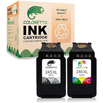Amazon.com: Coloretto Re-Manufactured Canon Printer Ink ...