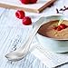 LIANYU Soup Spoons Set of 6, Asian Soup Spoons Stainless Steel, Chinese Japanese Soup Table Spoons, Dishwasher Safe