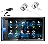 JVC KW-V130BT Double DIN BluetoothA In-Dash DVD/CD/AM/FM Car Stereo w/ 6.2" Clear Resistive Touchscreen