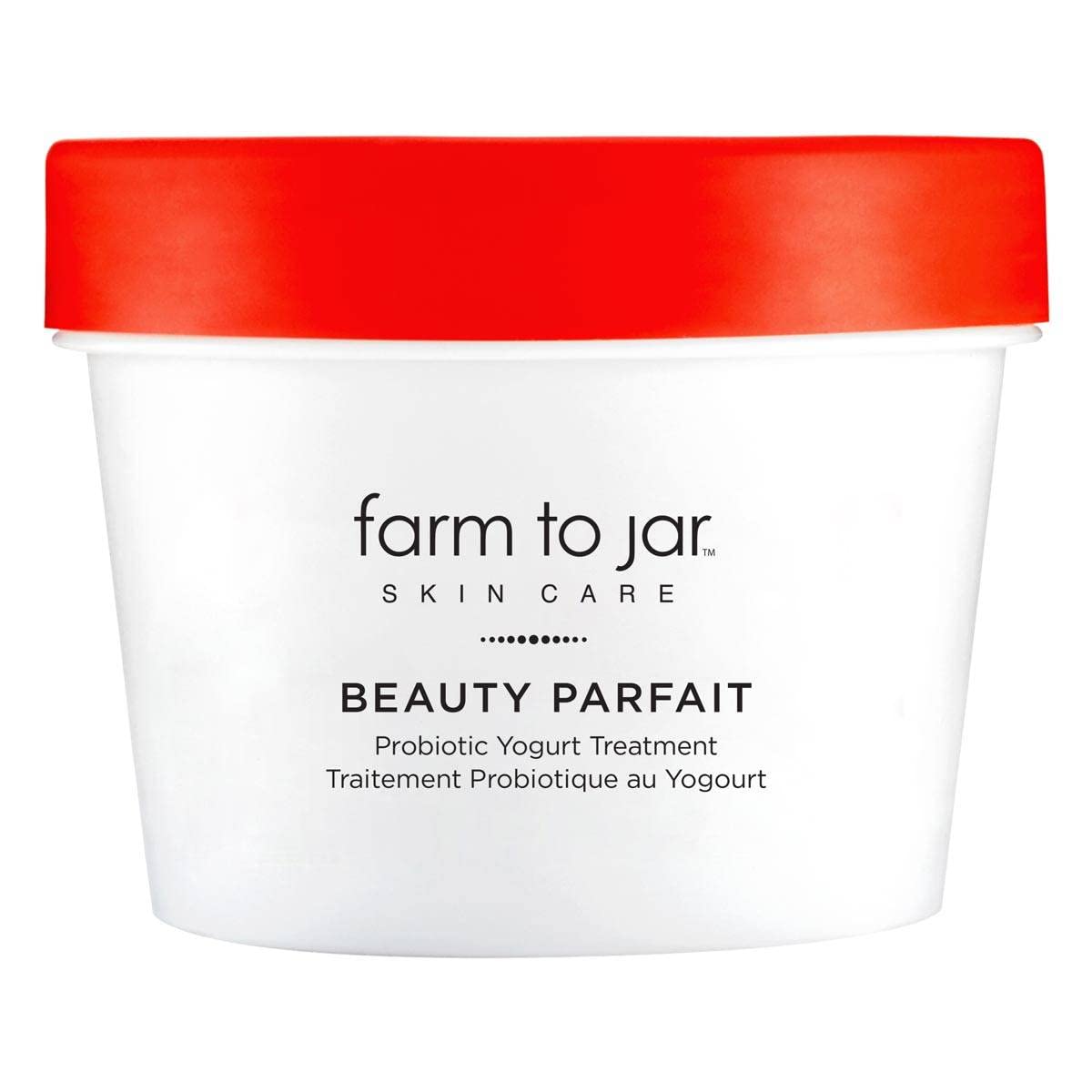 Aloette Beauty Parfait Probiotic Yogurt Treatment - Calming and Hydrating Mask - Infused with Natural Papaya Extracts - Reduces of Fine Lines and Wrinkles - Suitable for All Skin Types - 3 oz