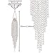 IrbingNii 1 Pair 14G Nipple Rings Nipple Shields Body Piercing Jewelry Tassels Dangle