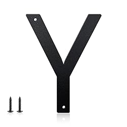 8 Inch House Numbers and Metal Letters for Outdoor