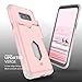 FYY Galaxy S8 Plus Case, Hybrid Dual Layer Protective Card Case for Samsung Galaxy S8 Plus Rose Gold