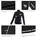 baleaf Women's Cycling Jacket Windproof Thermal Winter Running Cold Weather Gear Waterproof Softshell Warm Black Size L