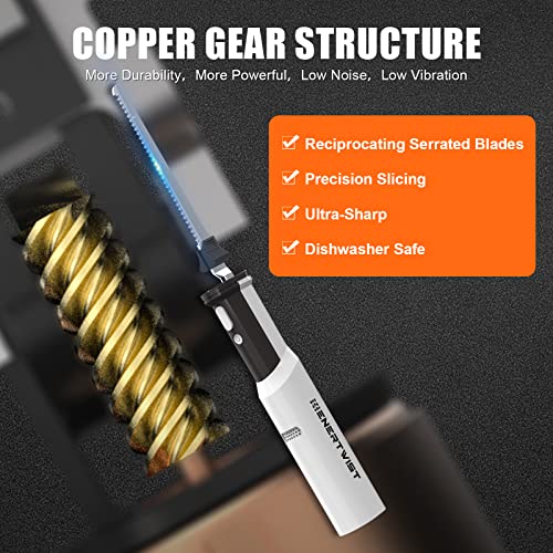 ENERTWIST Cordless Electric Carving Knife 1S Quick Start OneHand