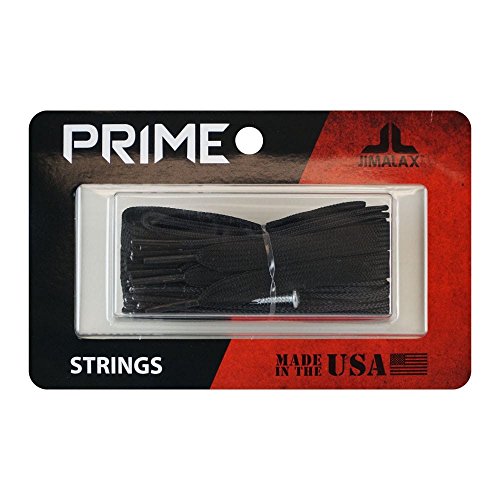 Jimalax PRIME Strings Lacrosse Head Sidewall and Shooting Strings (black)