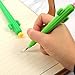 TOODOO 12 Pieces Cactus Rollerball Pens 0.5 mm Black Ink Pens Vibrant Cute Plant Pen for School Home Office (12 Pieces)