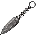 Kershaw Ion Throwing Knife Set (1747BWX); Three Full Tang 4.5 In. High-Performance 3Cr13 Double-Edged Spearpoint Blades; Black-Oxide Finish; Paracord Wrapped Handle; Includes Nylon Sheath; 4 OZ , Gray