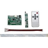 Generic Highly Compatible Universal 50Pin TTL TFT TN IPS LCD Screen Display HDMI-compatible VGA AV Driver Control Board (PCB800807V6 Driver board)