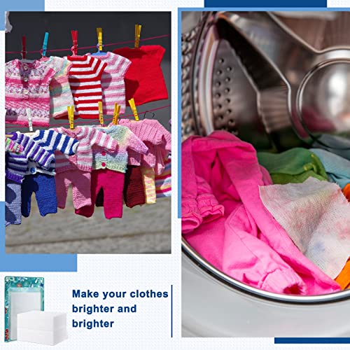 200 Count Dye Trapping Laundry Saving Sheets for Laundry in Wash Sheets