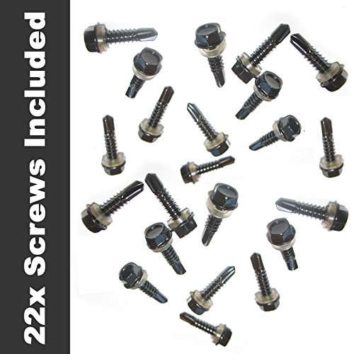 Self Closing Gate Hinge 2Pack (Black Finish) The Best Set of Vinyl