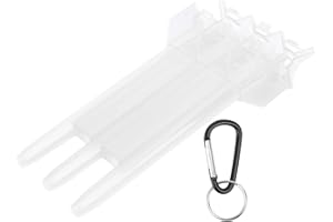 RiToEasysports Basella Dart Sleeve Compact Compact Point in Steel Soft Tip Darts Passionate with Aluminum Alloy Buckle for Ea