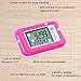 OZO Fitness SC 3D Pedometer for Walking. Step Tracker with Miles, Calories & Activity Time. Step Counter for Women, Men & Kids (Clip on + Lanyard Included) - Pink