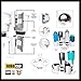 ROBOCUP, (Gray), Best Cup Holder for Drinks, Fishing Rod/Pole, Boat, Beach Chair, Golf Cart, Wheelchair, Walker, Drum Sticks, Microphone Stand
