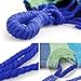 WoneNice Outdoor Double 2 Person Cotton Hammock, Blue