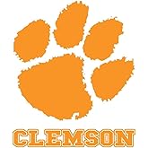 Rico Industries NCAA Clemson Tigers Small Static Cling Decal