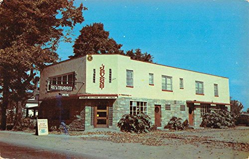East Greenbush New York Jevens Restaurant Street View Vintage Postcard K97975