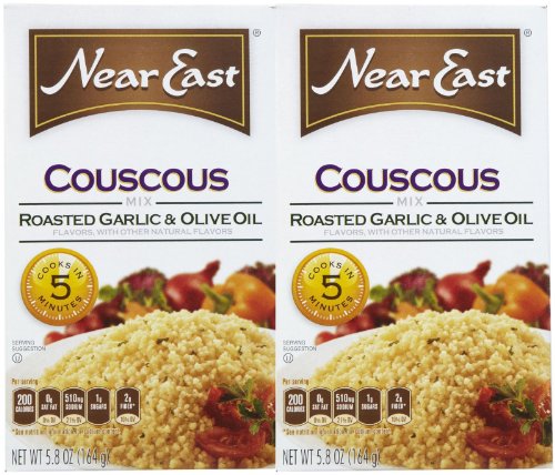 Near East Roasted Garlic & Olive Oil Couscous Mix - 5.8 oz - 2 pk