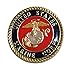 Ted and Jack - Wear It Proudly Ceramic and Metal Military Lapel Pin in USMC