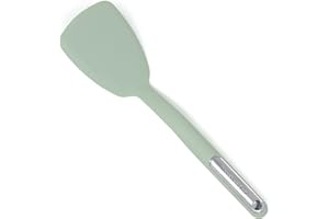 KitchenAid - Short Turner, Heat Resistant Silicone Spatula, Safe for Nonstick Cookware (Pistachio)