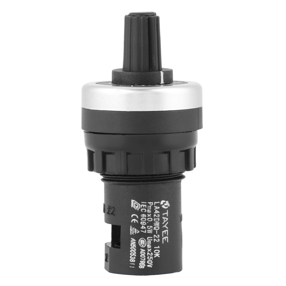 1Pc 10k Potentiometer Panel Mount Variable Speed Drive Potentiometer VFD for Variable Speed Drive Invert