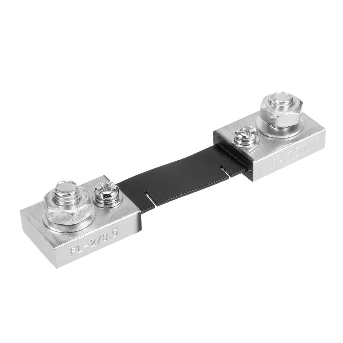 Sourcingmap 75A 75mV DC AC Current Shunt Resistor for Digital Ampere Analog Meter