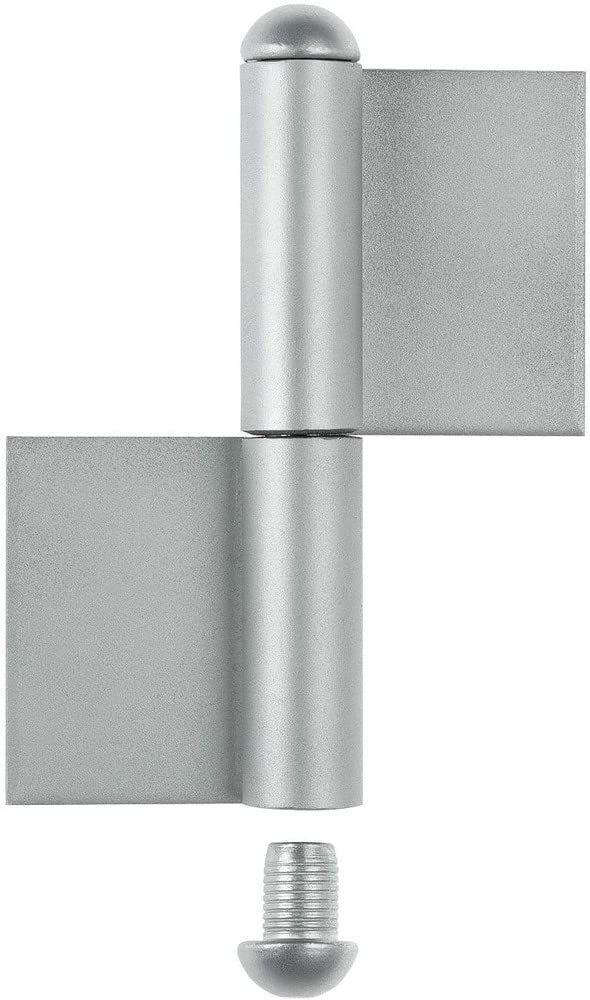 Construction Hinge: KO4 120 mm / Ø9 mm / 1 Stück Oberflaeche: Edelstahl