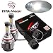 YITAMOTOR 9007 HB5 LED Headlight Kit 120w 12000lm 4 Side COB Headlight Dual Beam High Low LED Kit 6000K Super White Replace for Halogen or HID Bulbs