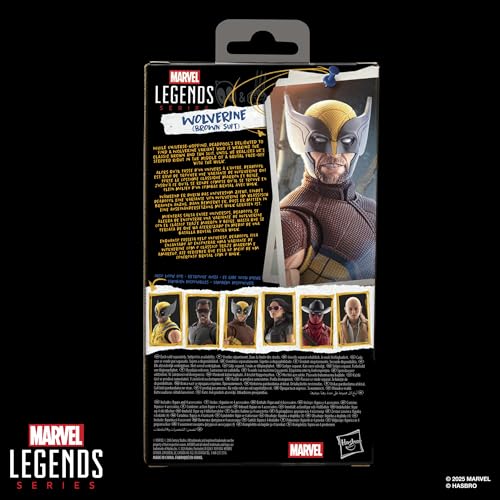 Marvel Figura de Acción Legends Series Wolverine (Brown Suit)
