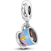 Parmuz Charms for Bracelets 925 Sterling Silver summer travel Ocean Lucky charm beads Pendant Jewelry for Woman Mom