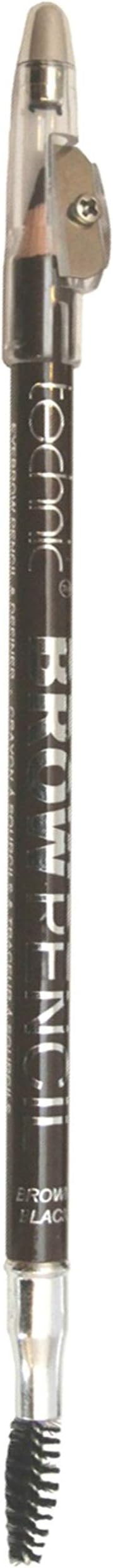 Technic Eyebrow Pencil Definer & Sharpener Brown Black by Technic