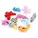 FunsLane Ocean Animal Finger Puppets Soft Baby Educational Hand Toy Sea Animal Finger Puppets Plush Toys for Kids Story Time 10 Pcs