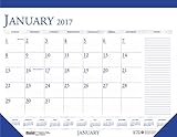 House of Doolittle 2017 Monthly Desk Pad Calendar, Classic with Notes Section, 22 x 17