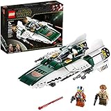 LEGO Star Wars: The Rise of Skywalker Resistance A Wing Starfighter 75248 Advanced Collectible Starship Model Building Kit (269 Pieces)