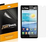 [6-Pack] SUPERSHIELDZ- High Definition Clear Screen Protector For LG Lucid 2 VS870 (Verizon) + Lifetime Replacements Warranty [6-PACK] - Retail Packaging