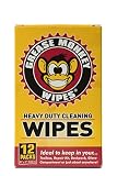 Grease Monkey Wipes Individual Heavy Duty Cleaning Wipes, 12-Count