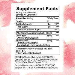 Nature's Bounty Stress Comfort Gummies, Mood