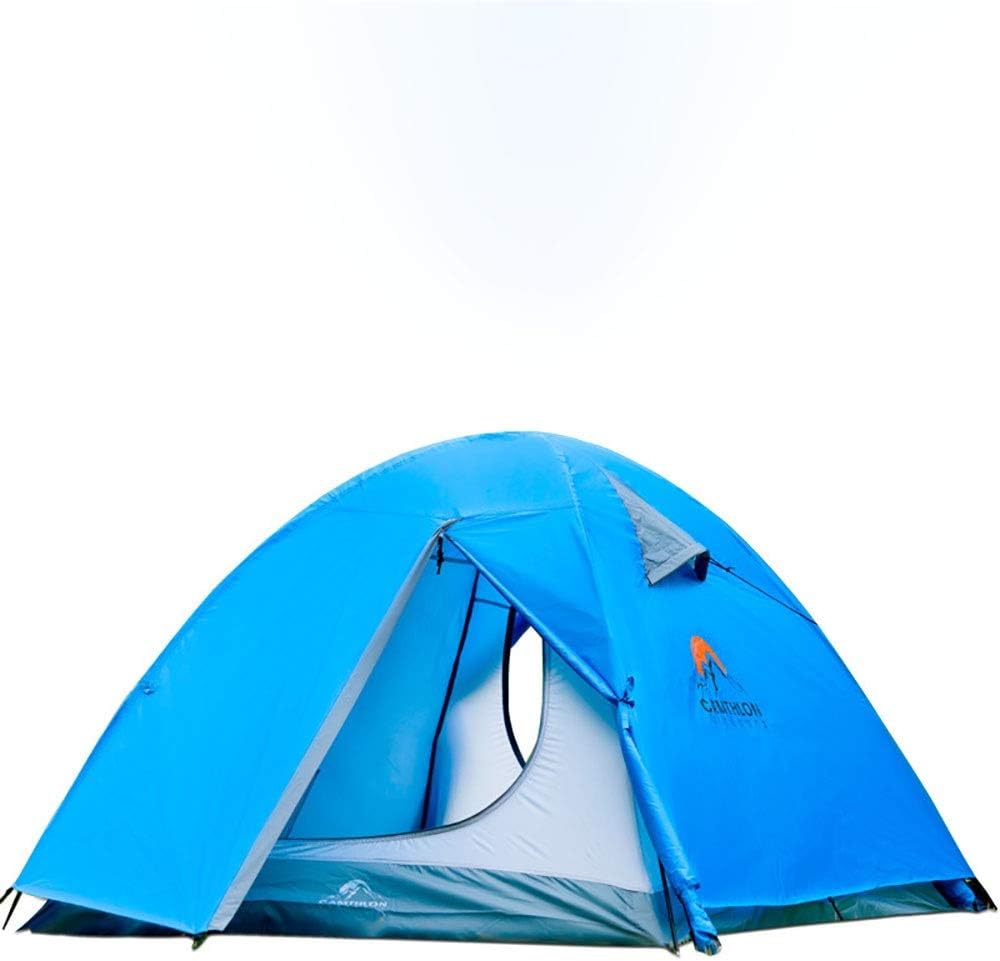 Gfdsase Tent Big Space 4 Person Beach Tent Sun Shelter Portable Sun Shade Instant Tent For Beach With Carrying Bag Easy to Store (Color : Blue, Size : Free size)