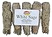 Govinda - Pack of 5 Mini White Sage Smudge Stick, 4 Inch Long