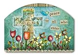 YardDesign Peace To All Yard Sign #73118