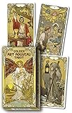 Golden Art Nouveau Tarot by 